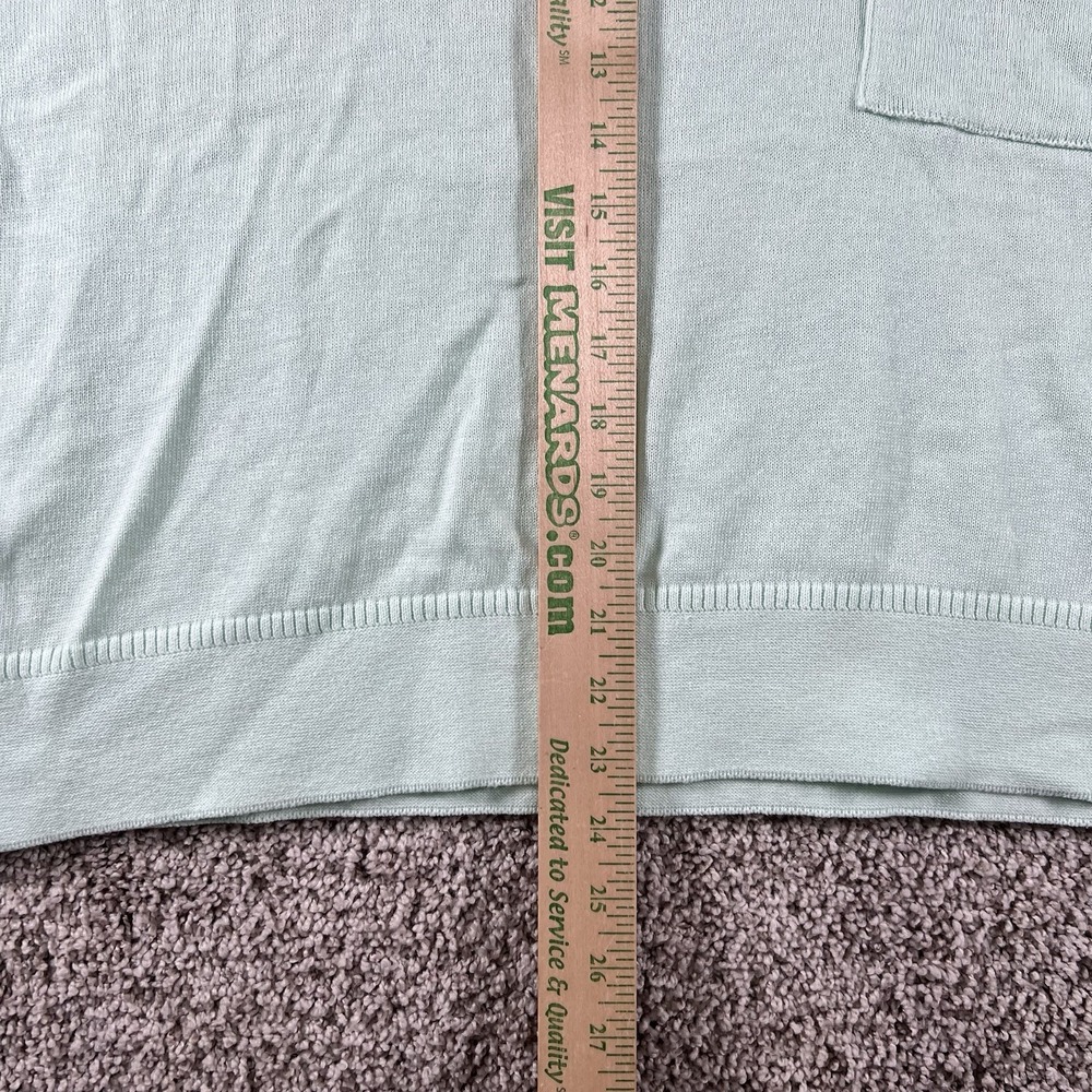 Banana Republic Mint Johnny-Collar Oversized Short Sleeveless Women's Medium /L - Picture 6 of 8